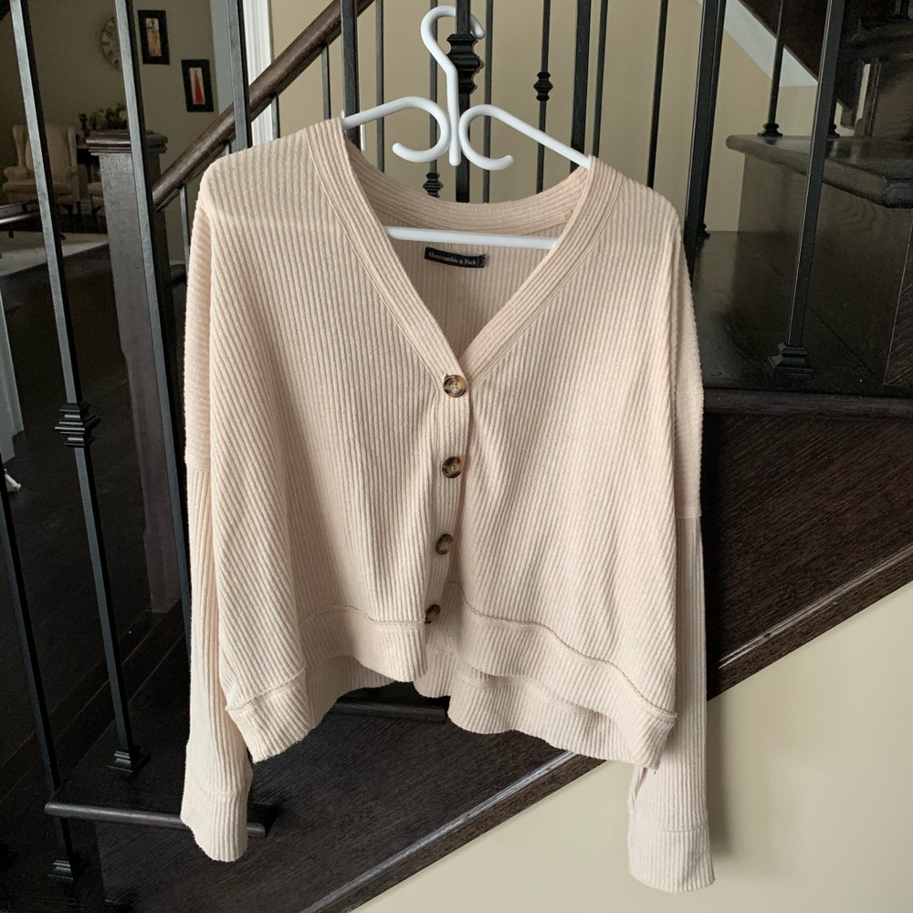 Abercrombie & Fitch Button Up Sweater/Cardigan